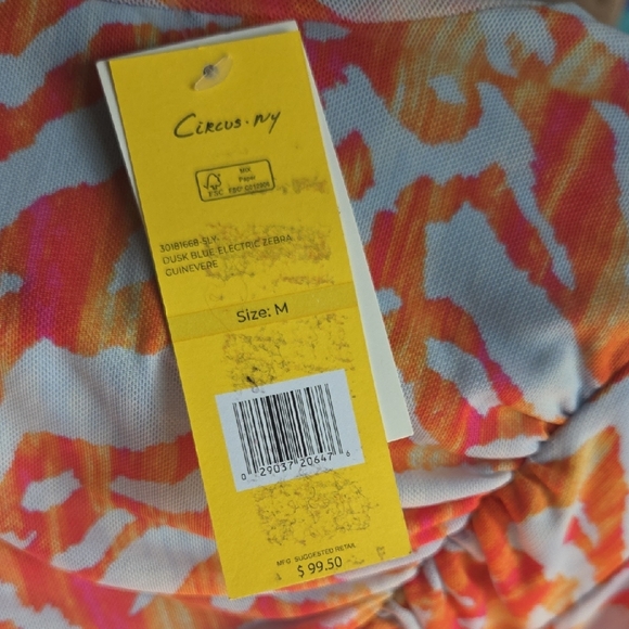 Circus Ny Guinevere Ruched Women's Dress NWT! - Picture 3 of 3